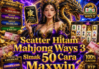 Scatter Hitam Mahjong Ways 3